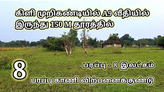 கிளி முறிகண்டியில் 8 பரப்பு காணி விற்பனைக்குண்டு | Srilankan tamil real estate | Engal nilam |