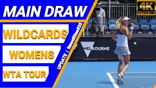 ⁴ᴷ #WILDCARDS Australian Open 2022 | WTA players - Melbourne Park: Qualifying #AO2022