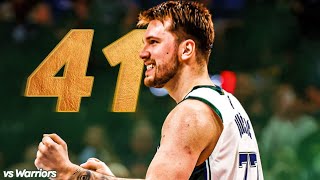 NBA WORLD REACT TO LUKA DONCIC 41PTS VS WARRIORS | MAVS VS WARRIORS 116-113