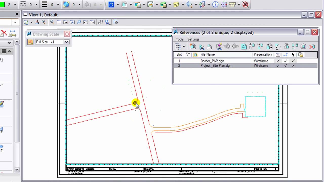 MicroStation V8i Tip - Use Annotation Scale With References - YouTube