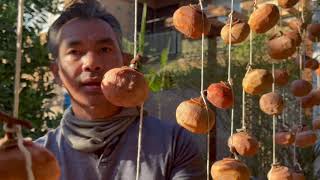 វិធីធ្វើដំណាប់ទន្លាប់. Dried Persimmons