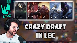 CRAZY DRAFT IN LEC | G2 vs GX | YamatoCannon