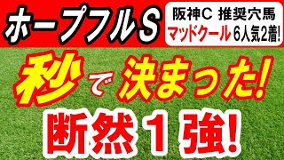 【 ホープフルＳ 2024 】 秒で本命 決まった！断然１強！