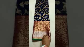 original chanderi handloom pure silk saree