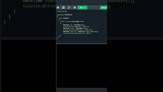 What Time is it now? Using DateTime in c# #shorts