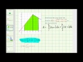 Ex 5:  Area Under a Piece Wise Defined Function Using Definite Integration