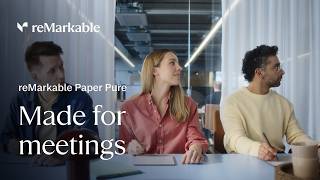 Made for meetings | reMarkable Paper Pure