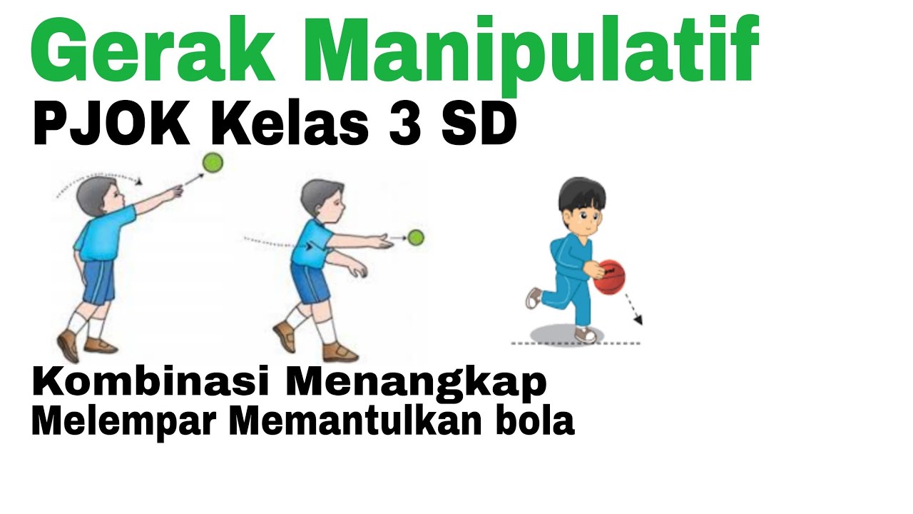 Pembelajaran Daring PJOK Kelas 3 Gerak Manipulatif Kombinasi Melempar ...