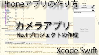 [SWIFT]iPhoneアプリの作り方 No.1 プロジェクト作成[iPhone]