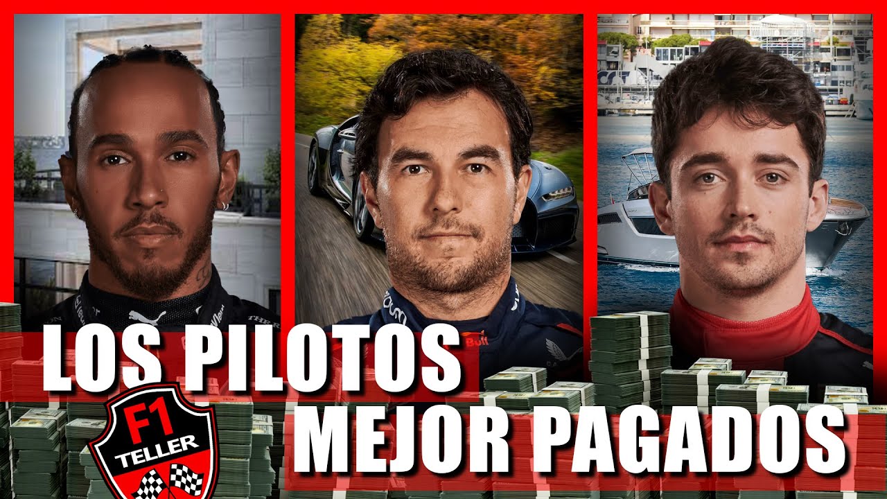 Así Es La Lujosa Vida De Checo Pérez Y Los 10 Pilotos Mejor Pagados De ...