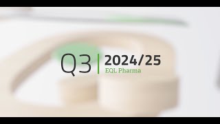 EQLPharma Q3 2024/25 - Presented by CEO Axel Schörling