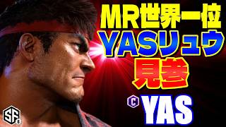 【スト6】MR世界一位 YASリュウ見参 YAS (リュウ) 【STREET FIGHTER 6】