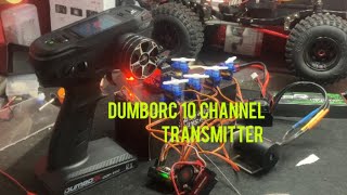 DumboRC DDF-350 2.4GHz 10CH HD LCD Screen Digital Radio Transmitter #dumborc #unboxing #rc