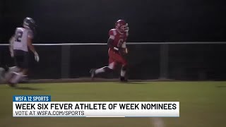 Week 6 Fever Athlete nominees announced