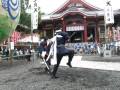 samurai bonote 三好棒の手保存会 なぐり鎌　三好稲荷祭　2009.8.23