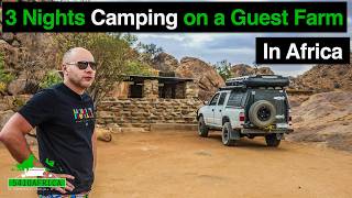 3 Days Solo Camping at Namibgrens Guest Farm | 4x4 Trails, Open Fires \u0026 Wildlife Encounters