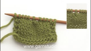 How to knit 5 stitches together (decrease)