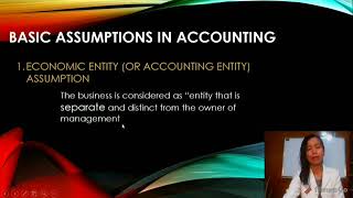 GAAP.. Basic Assumptions in Accounting. ..Business Organizations... Nature of Business