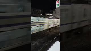 総武快速線下総中山駅120Km高速通過♯short