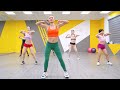 AEROBIC DANCE | 25 min Flat Belly Workout | Exercises to Get Slim Tiny Waist & Lose Belly Fat