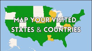 🗺️ Map Your Travels with Google Sheets! 🗺️
