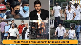 Inside Video From Sidharth Shukla's Funeral | Celebs Mourn Death Of The Man With Golden Heart