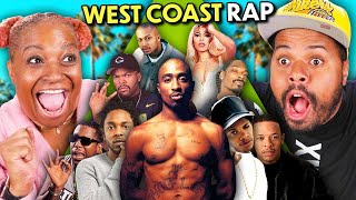 Guess The West Coast Rapper & Song From the Lyrics | React