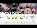 Toto - Georgy Porgy | Guitar cover WITH TABS | Paris live solo |