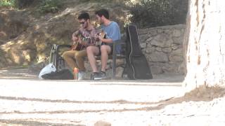 Cover Oasis - Wonderwall. Guitar - Park Güell (Barcelona)