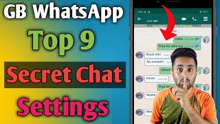 Gb Whatsapp Chat Settings | Gb Whatsapp best 9 hidden chat Settings & features