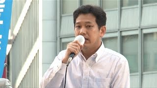 緊急街頭演説 宮本徹衆院議員