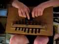 brief bass kalimba solo