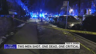 1 man dead, 1 in critical condition after being shot in Rogers Park late Sunday night, Chicago polic