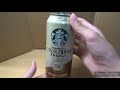 海外版！エナジードリンク紹介レビュー 91 starbucks double shot energy vanilla