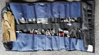 Rugged Tools 32 Pocket Tool Roll Organizer - Wrench Organizer \u0026 Tool Pouch - Wrench Roll