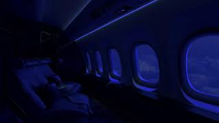 Floating in Space | Jet Engine Airplane White Noise | Calming Flight Sounds for Relaxing, Sleep