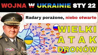 22 STY: NIEBO OTWARTE! Rosjanie Stacili 400km RADAR! | Wojna w Ukrainie Wyjaśniona