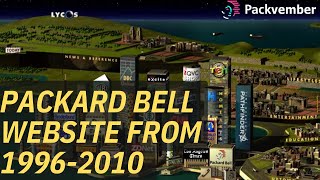 Packard Bell's Website From 1996-2010 | #Packvember