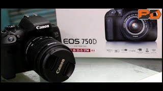 Canon 750D - Unboxing And Hands on Comparison with 700D