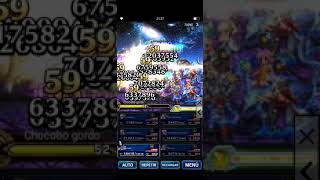 Ffbe charge of chocobo bsttalion vs Untamed Wolf Edel and lighting ffxiii_2