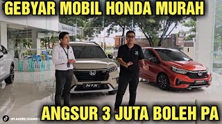 ANGSURAN 3 JUTAAN AJA BOLEH HARGA MOBIL HONDA DI SHOWROOM PERMATA SERPONG