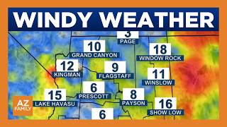 Phoenix area to see cooler temps, breezy conditions this weekend