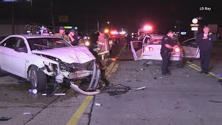 Three vehicle crash in Port Arthur leaves one person in critical condition