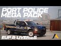 Port Police EUP & Livery MEGA Package | JA Designs FiveM