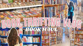 COME BOOK THRIFTING WITH US | LIBRARY BOOK SALE | BARGAIN DISCOUNT BOOK STORE | BOOK HAUL