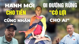 Sốc Đoàn Văn Báu Vin theo thầy Thích Minh Tuệ để thiết lập một hạnh đầu đà kiểu mới