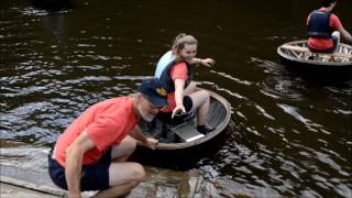 Coracle capers at Ironbridge