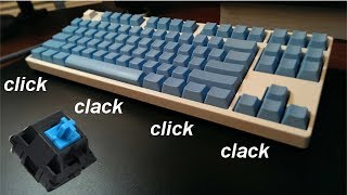 Cherry MX Blue Sound Test - (CM Quickfire Rapid)