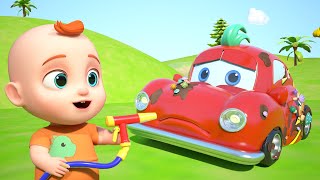 Lavemos el Auto - Car Wash Song | Canciones Infantiles | LoLo \u0026 Leo en Español