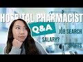 Hospital Pharmacist Q&A | Salary/Pay, Job Security, Career Switch, Hospital Shifts, Hospital Uniform